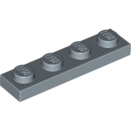 Lego destička 1x4, pískově modrá (4169412, 6111685)